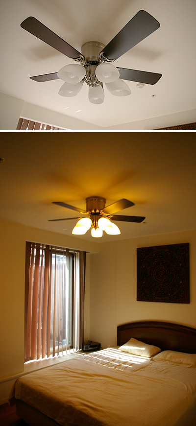 天井ファンライト サイレントシャンデリアファン子供部屋の寝室用9.8インチ85‑265V